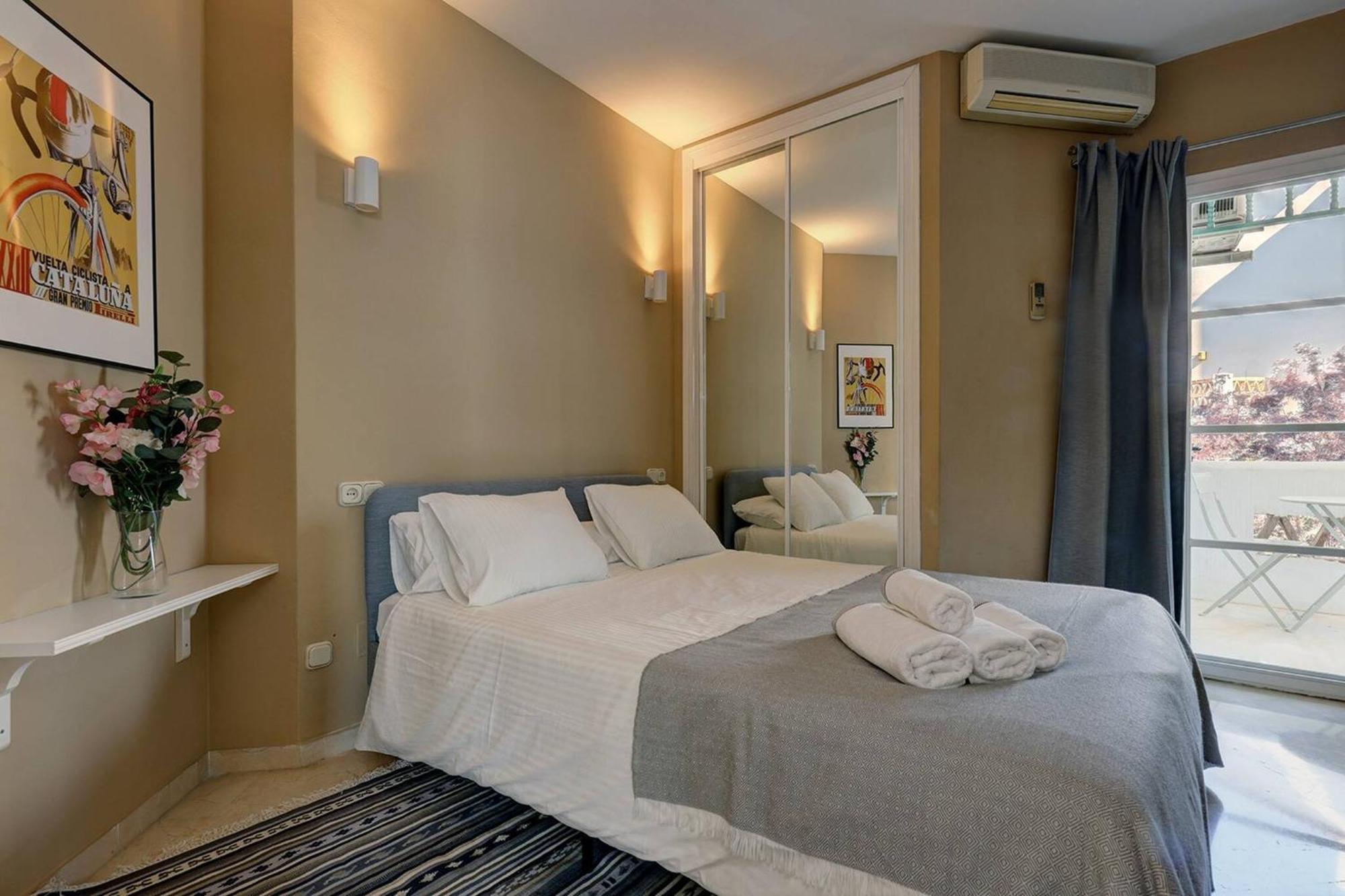 053 - Two Bed Mijas Golf Apartment In Popular Matchroom Golf Club Fuengirola Bagian luar foto